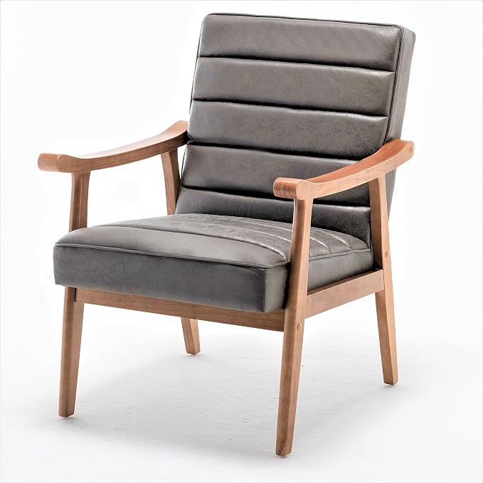 Container Furniture Direct Unique Mid Century Modern Accent Chair - Image 9