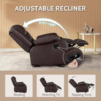 PrimeZone Oversized Rocker Recliner Chair - Image 4