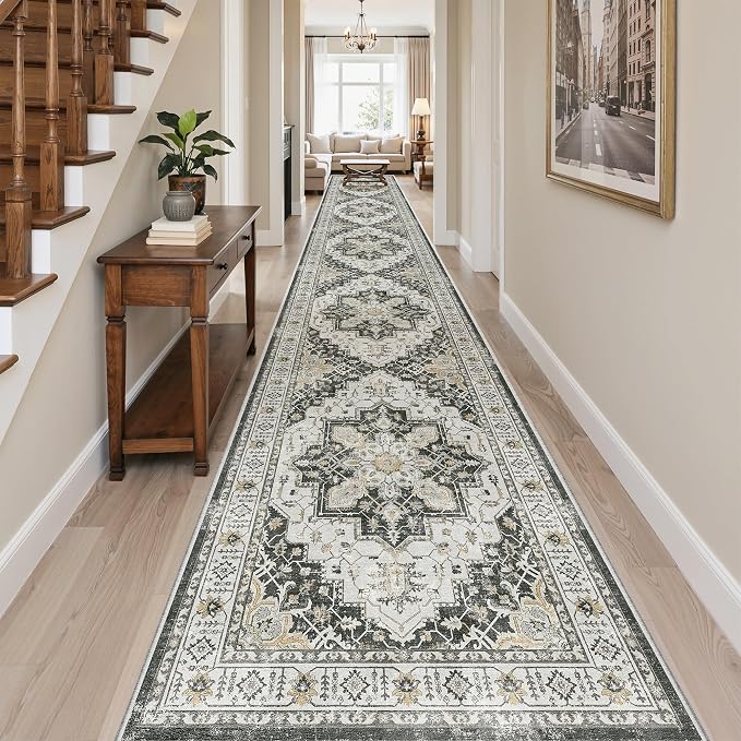 Madane Hallway Runner Rug 3x18 Washable Kitchen Runners 18ft, Soft Low-Pile - Image 4