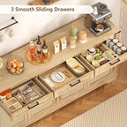 usikey 61” Large Buffet Cabinet - Image 5