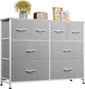 WLIVE 8 Drawer Dresser for Bedroom, Wide Fabric Dresser Storage Organizer by WLIVE