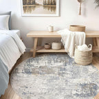 UERMEI 6ft Round Area Rug Living Room Rugs - Image 3