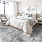 8x10 Washable Living Room Rug – Modern Neutral Abstract Large Area Rug - Image 8