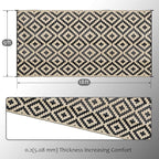 SAND MINE Waterproof Outdoor Rug 9x18 ft, Plastic Reversible Rug, Modern Area - Image 2