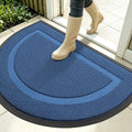 OLANLY Half Circle Front Door Mat Outside 35x23 All-Season Rubber Doormat | by OLANLY