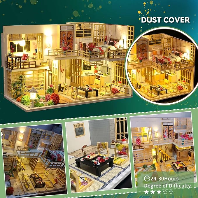 Flever Dollhouse Miniature DIY House Kit - Image 7