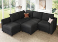HONBAY Modular Sectional Sofa L Shaped Sectional Couch by HONBAY