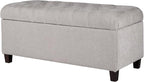 Homepop Home Decor | Tufted Ainsley Button Storage Ottoman Bench - Image 10