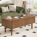 Fluted Lift Top Coffee Table - Image 4