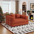 BSHOMGI Folding Sofa Bed, 4 in 1 Convertible Sofas to Lounger Comfy Single Bean by BSHOMGI