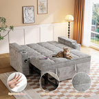 65'' 3-in-1 Convertible Sofa Bed - Image 6