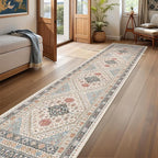 Runner Rug 2x10, Washable Rugs for Entryway Rug, Bathroom Bedroom - Image 4