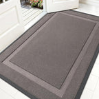 OLANLY Front Door Mat Outside 71x47, All-Season Heavy-Duty Rubber Doormat | by OLANLY