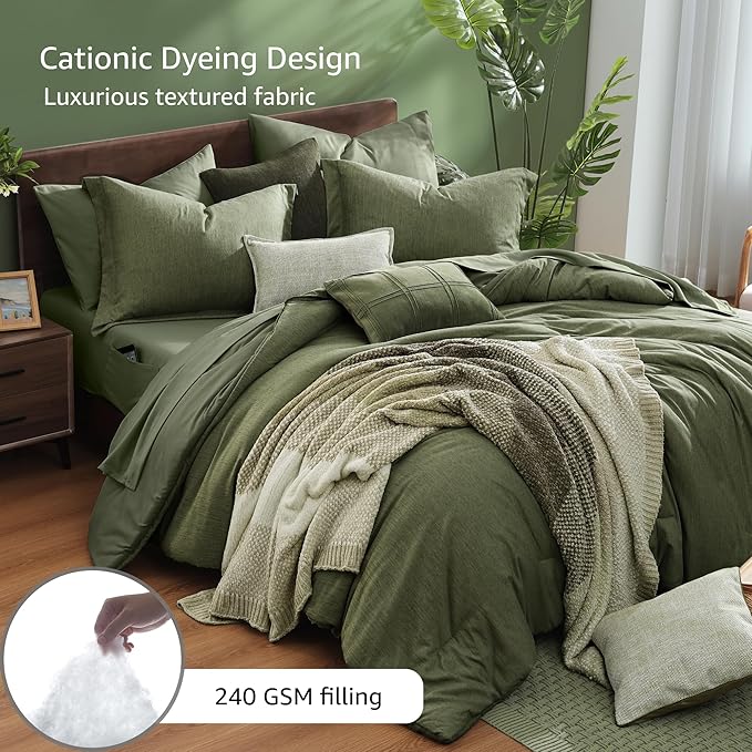 Monbix Oversized King Comforter Set - Image 4