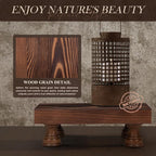 EOSAHR Farmhouse Pine Wood Risers - Image 6