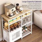 SWTYMIKI Coffee Bar Cabinet Station - Image 6