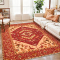 SERISSA 5x7 Washable Non Slip Boho Area Rug by SERISSAHomeDecorCollection