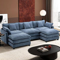 Ihanherry 111.4" U Shaped Modern Sofa Modular Sectional Cloud Couch by iHanHerry