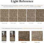 2x6 Brown Vintage Floral Washable Runner Rug - Image 7