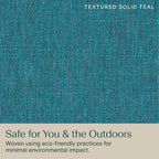 Honeycomb Outdoor Chaise Lounge Cushion - Image 7