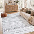 cotiled Boho 5x8 Area Rugs for Living Room: Soft Moroccan Washable Rug | Solve by COTILED