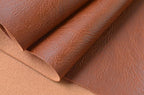 Wento Thick 2 Yard Faux Leather Fabric Soft Skin Grain PU Leather Fabric - Image 2
