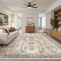 Madane 8x10 Area Rugs for Living Room, Non-Slip Washable Rug, Low-Pile Floor by Madane