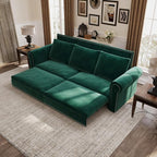 3 in 1 Convertible Sleeper Sofa Bed, 93.7" King Size Sofa Sleeper - Image 4