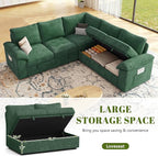 85 Inch Modular Sectional Sofa - Image 6