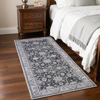 Washable Runner Rug, 2x6Ft Floral Runners - Image 6