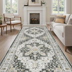 Madane 4x10 Wide Hallway Runner Rug Washable - Image 4