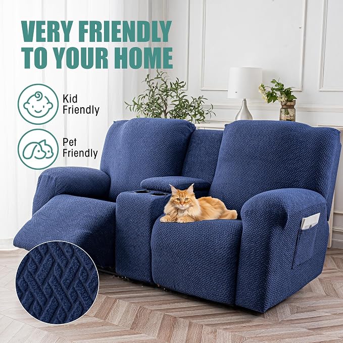 Genina Recliner Loveseat Covers - Image 4