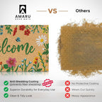 Coir Welcome Mat, 17 x 29 in | 100% Natural Coir, Anti-Shedding, Durable PVC - Image 3