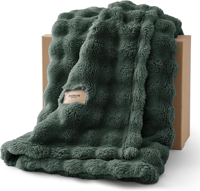 Bedsure 3D Fleece Bubble Blanket by Unknown