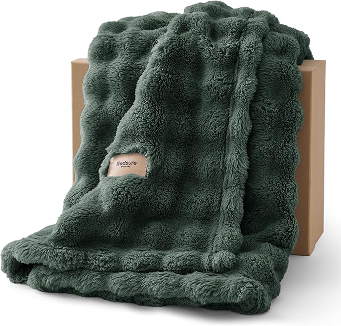 Bedsure 3D Fleece Bubble Blanket by Unknown