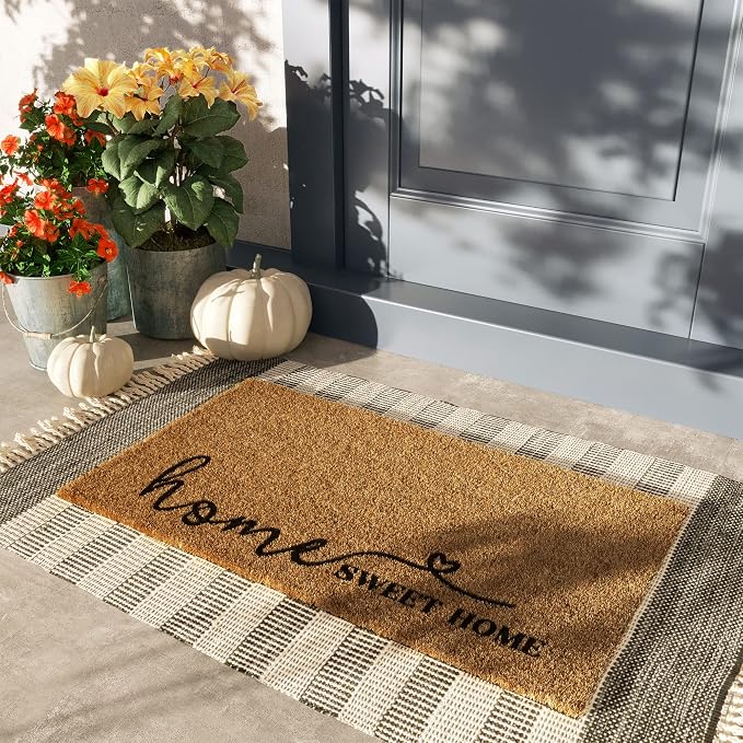 Barnyard Designs Front Door Welcome Mat | Printed Polyester Outdoor Rug - Image 2