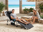 FUNDANGO Oversize Lounge Chair Outdoor, 300 lbs Large Camping Cots - Image 2