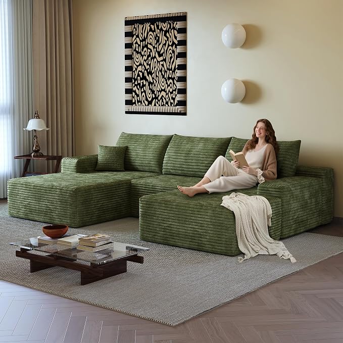 AUGOP 108" Sectional Couches for Living Room Modern Modular Sofa - Image 5