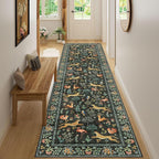 DUKINO 2.6x10 Washable Runner Rug, Non Slip Animal Rug - Image 6