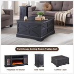JXQTLINGMU 36" Lift Top Coffee Table - Image 6