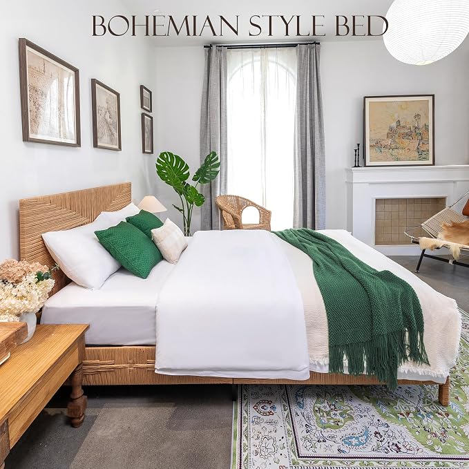 Yechen Boho Full Bed Frame - Image 7