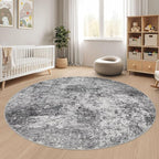 DMOYEST 5ft Round Area Rug Living Room Rugs - Image 8
