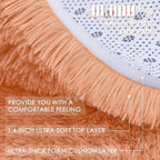 OLANLY Area Rugs for Living Room Bedroom, Machine Washable 4x5.9 ft Soft Fluffy - Image 9