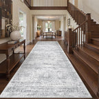 4x12 Runner Rug Non Slip, Washable Hallway Runner Rug, Nursery Room, Soft by Restydon