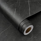 FunStick 24"x200" Matte Black Marble Contact Paper - Image 7