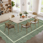 GarveeHome Scalloped Area Rug 4x6 - Image 8