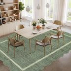 GarveeHome Scalloped Washable Rug 5x7 Area Rug - Image 9