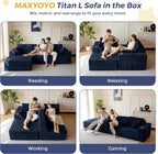 MAXYOYO 104" Modular Sectional Couch - Image 3