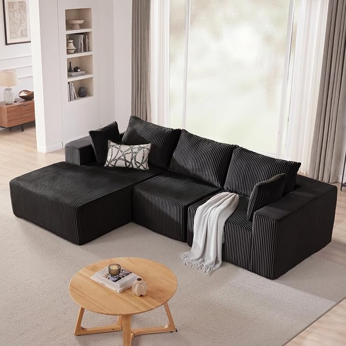 108” Modular Sectional Sofa, Cloud Sectional Couch - Image 2