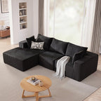 108” Modular Sectional Sofa, Cloud Sectional Couch - Image 2